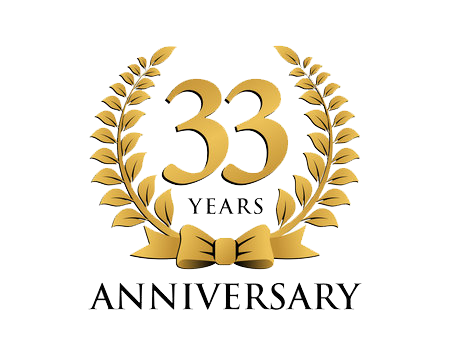 We bestaan 33 jaar!